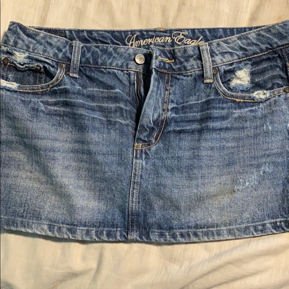 American Eagle blue Jean skirt